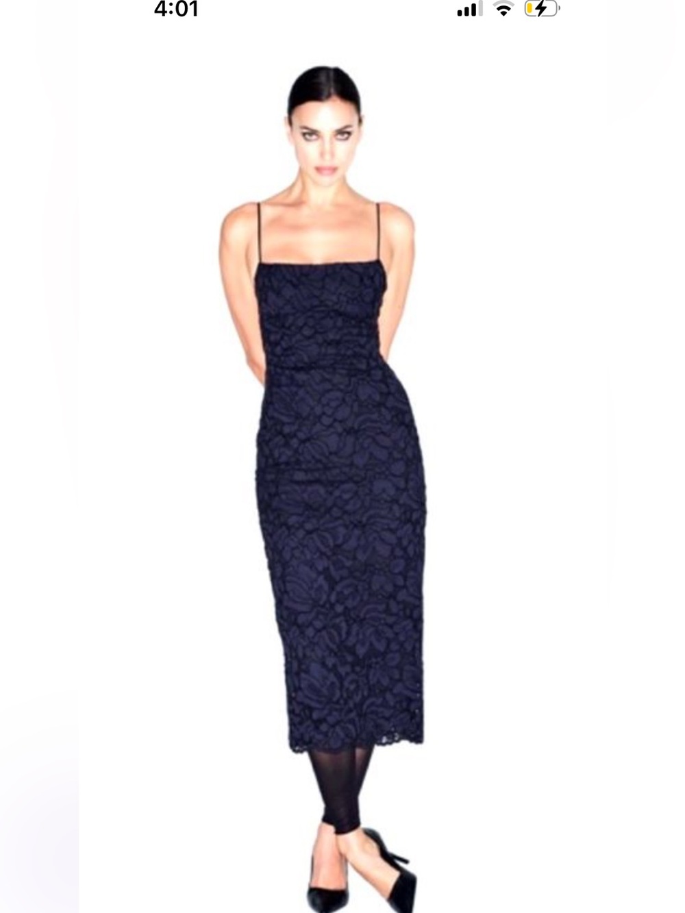 Zara Bidycon Lace Midi- NWT. Retail 109